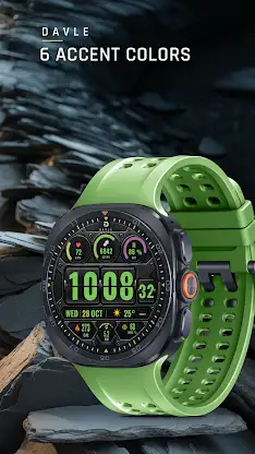 DAVLE ATRAKTOS Flip Watch Face screenshot 3