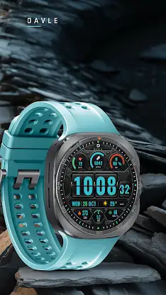 DAVLE ATRAKTOS Flip Watch Face screenshot 2