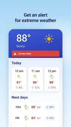 Weather & Rain Radar Forecast screenshot 6