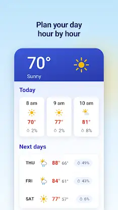 Weather & Rain Radar Forecast screenshot 1