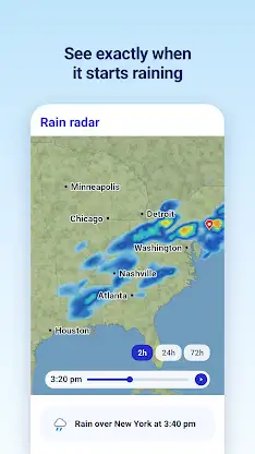 Weather & Rain Radar Forecast screenshot 3