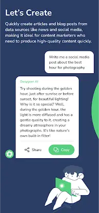Chat AI. Desygner screenshot 2