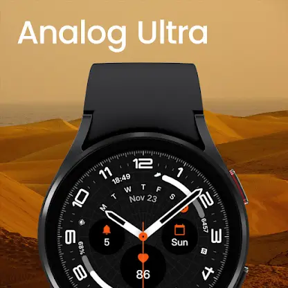 Analog Ultra Watch Face screenshot 1
