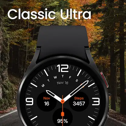Classic Ultra Watch Face screenshot 1