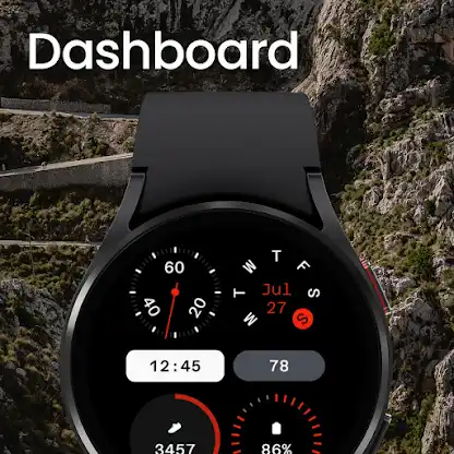 Dashboard Watch Face screenshot 1