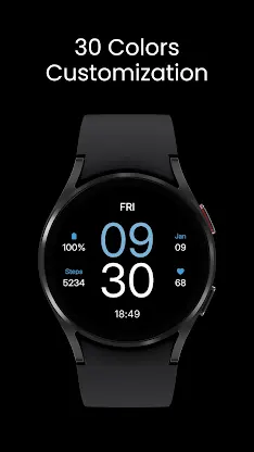 Essential Digital Watch Face screenshot 2