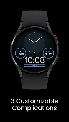 Luxury Hybrid Watch Face screenshot 3