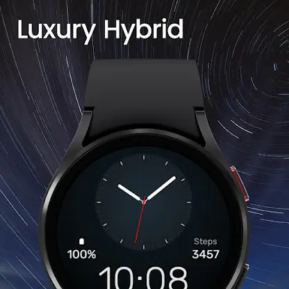 Luxury Hybrid Watch Face screenshot 1
