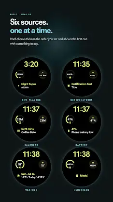 Brief: Wear OS Complications screenshot 1