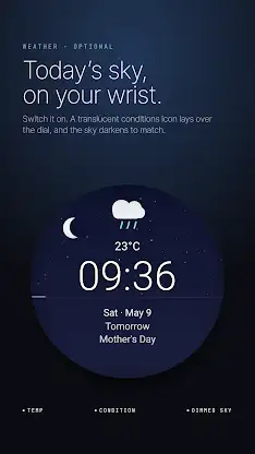 WatchSky - Sky Watch Face screenshot 4
