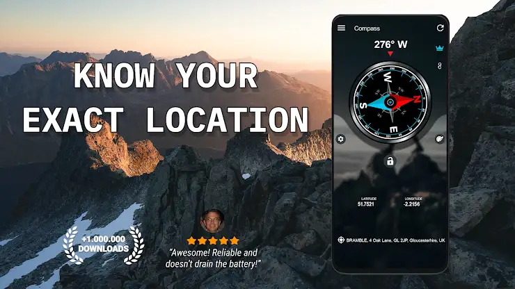Compass - Direction Finder screenshot 1