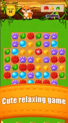 Match3 Candice and Doggies screenshot 3