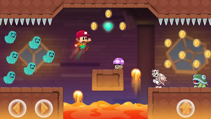Super Madino Run:Jump Bros screenshot 7