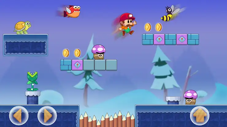 Super Madino Run:Jump Bros screenshot 6