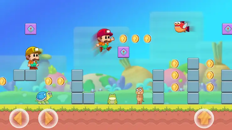 Super Madino Run:Jump Bros screenshot 8