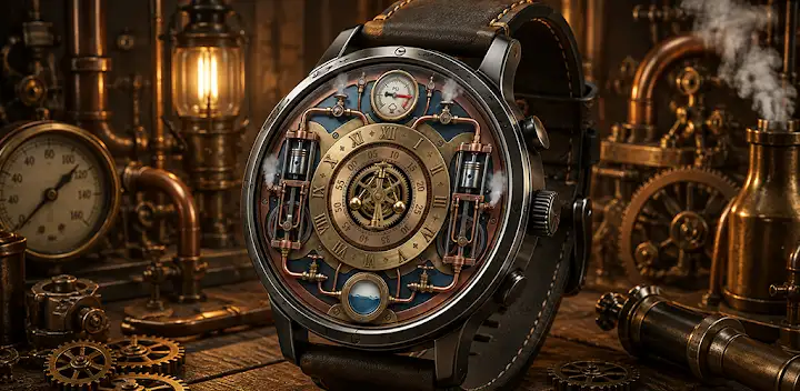 DCS Steampunk Boilerworks — Android app banner