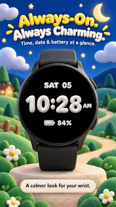 Clayday: Cute 3D Watch Face screenshot 5