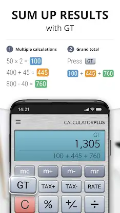 Calculator Plus screenshot 2
