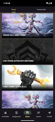 Warframe Companion screenshot 1