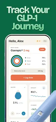 Dosi: GLP-1 Tracker screenshot 1
