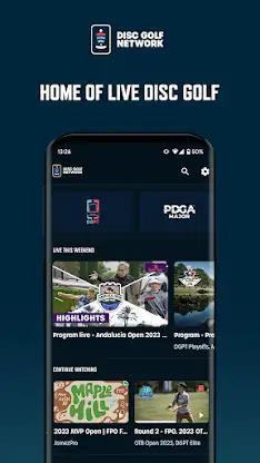 Disc Golf Network screenshot 1
