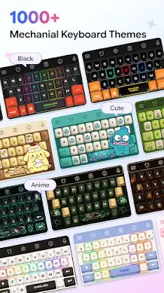 Mechanical Keyboard: RGB Theme screenshot 1