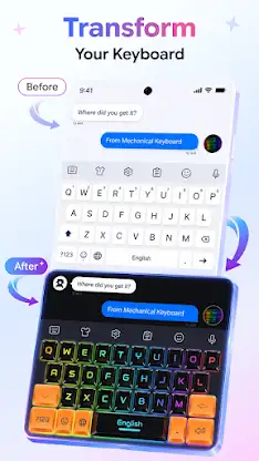 Mechanical Keyboard: RGB Theme screenshot 3