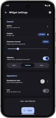 DT2S Tap to Sleep widget screenshot 3