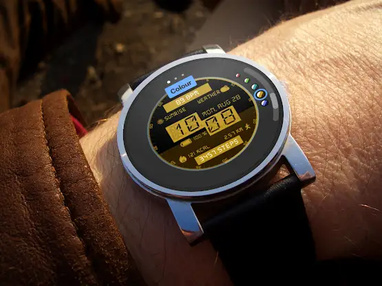 Neon Digital 108 Watch Face screenshot 3
