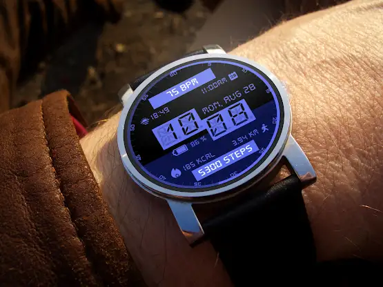 Neon Digital 108 Watch Face screenshot 4