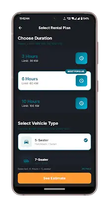 PatnaCab - Car Rental Service screenshot 5