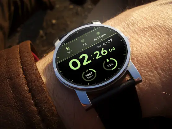 Pixel Scale Watch Face screenshot 1