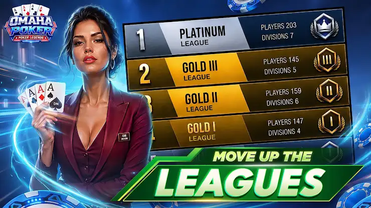 Omaha Poker Legends screenshot 4