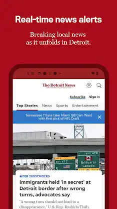 The Detroit News: Local News screenshot 1