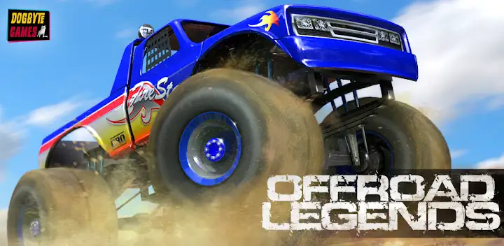 Offroad Legends - Truck Trials — Android game banner