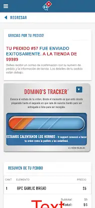 Domino's Pizza Uruguay screenshot 4