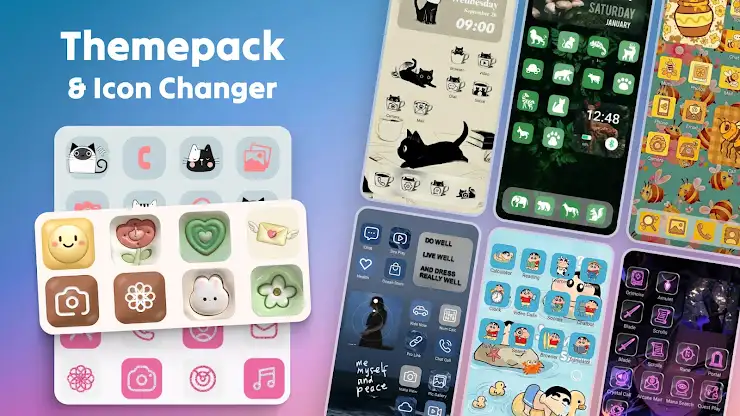 Themepack & Icon Changer screenshot 1