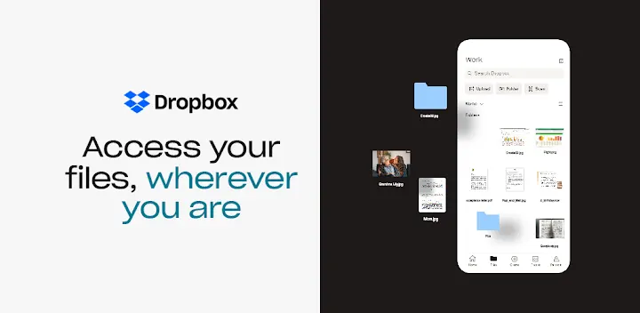 Dropbox: Secure Cloud Storage — Android app banner