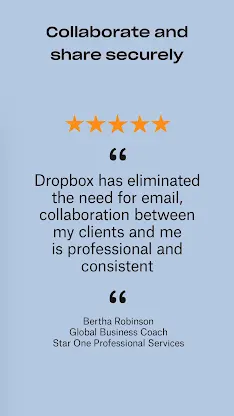 Dropbox: Secure Cloud Storage screenshot 4