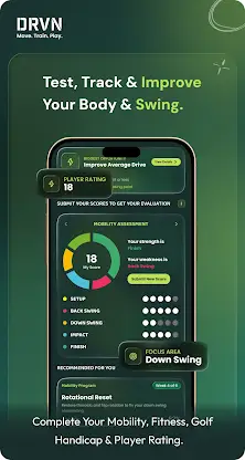 DRVN: Golf Fitness & Workouts screenshot 3