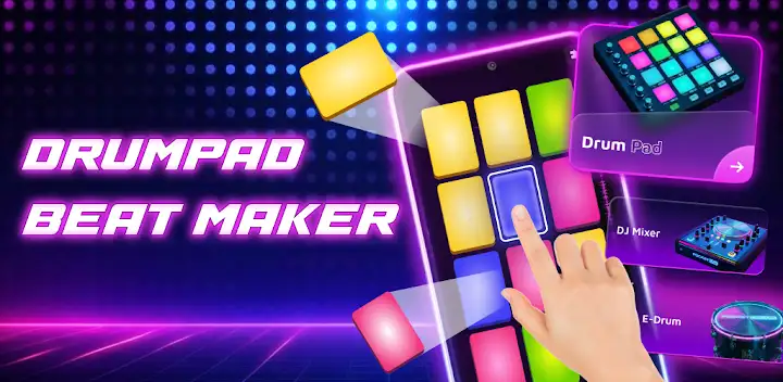 Beat Maker: Drum Pad & Synth — Android app banner