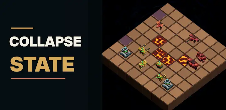Collapse State: War Puzzle — Android game banner