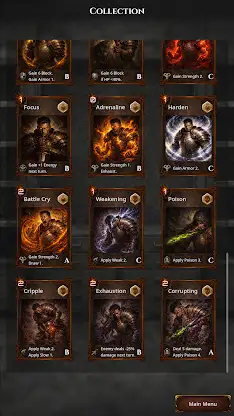 Deadhand Protocol: Card RPG screenshot 3
