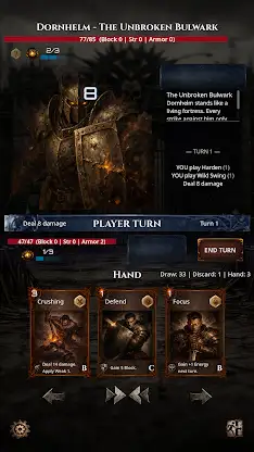 Deadhand Protocol: Card RPG screenshot 7