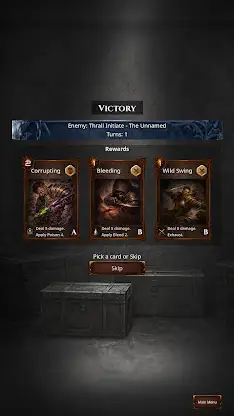 Deadhand Protocol: Card RPG screenshot 6