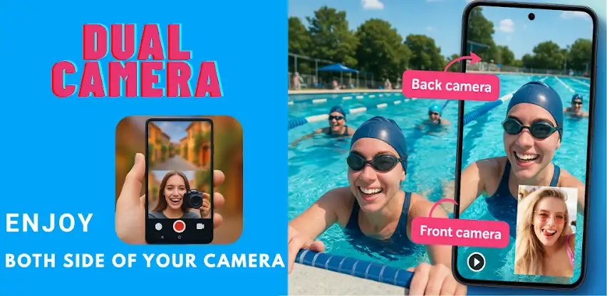 Dual Camera Front & Back screenshot 4