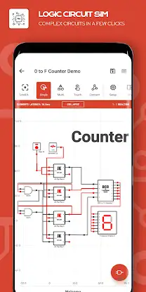 Logic Circuit Simulator screenshot 1