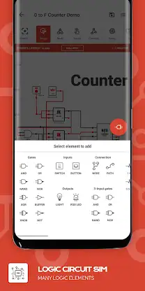 Logic Circuit Simulator screenshot 2