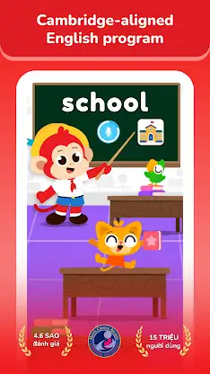 Monkey Junior-English for kids screenshot 1