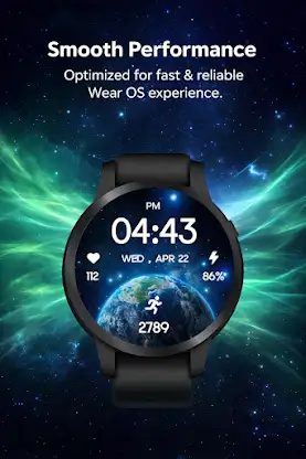 Earth & Space Watch Face screenshot 6